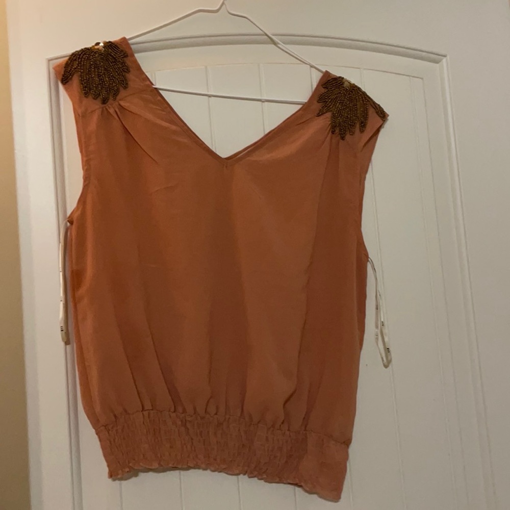 Forever 21 party sequined shoulder top